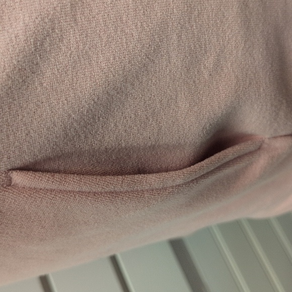 Dudley Stephens Fleece Light Pink Cobble Hill Turtleneck Terry Fleece Sz M EUC - Picture 6 of 9